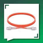 Multimode SC SC Duplex LSZH OM2 Fiber Optic Patch Cord - Image 5