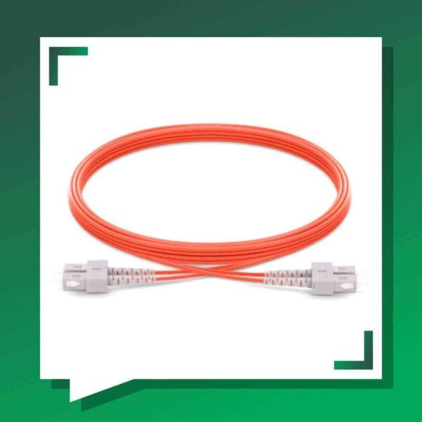 Multimode SC SC Duplex LSZH OM2 Fiber Optic Patch Cord - Image 5