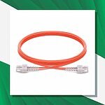 Multimode SC SC Duplex LSZH OM2 Fiber Optic Patch Cord - Image 6
