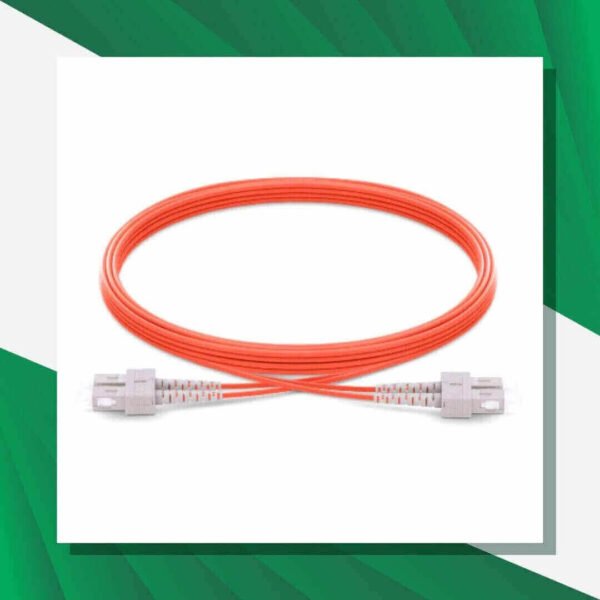 Multimode SC SC Duplex LSZH OM2 Fiber Optic Patch Cord - Image 6