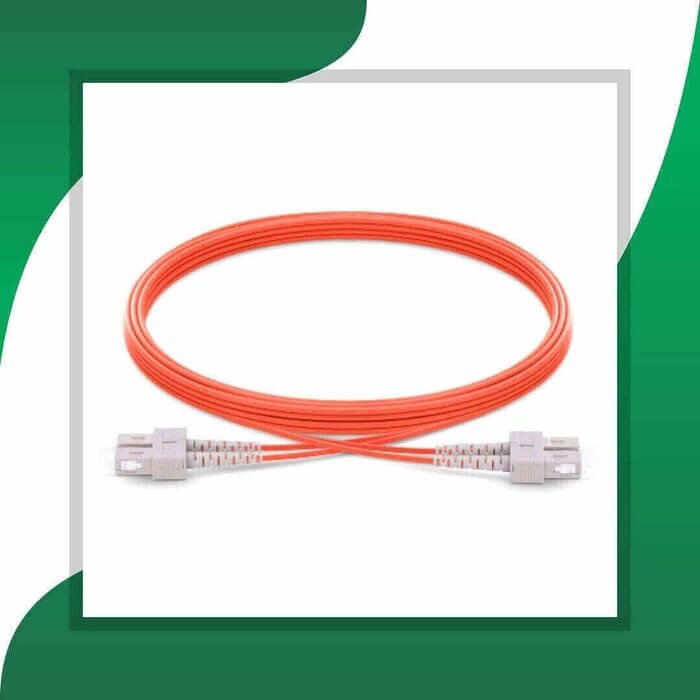 Multimode SC SC Duplex LSZH OM2 Fiber Optic Patch Cord - Image 7