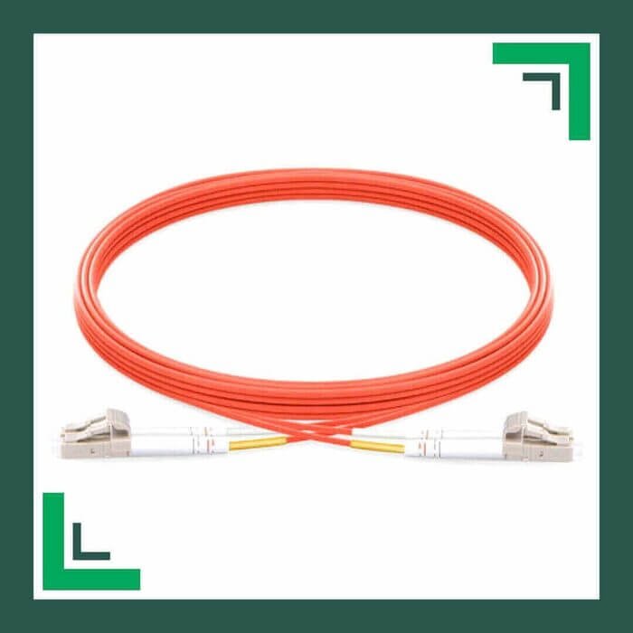LC UPC Duplex OM2 Fiber Optic Patch Cord Multimode LSZH - Image 3
