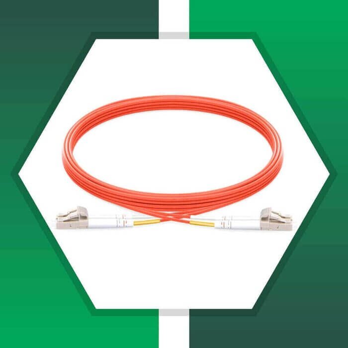 LC UPC Duplex OM2 Fiber Optic Patch Cord Multimode LSZH - Image 4