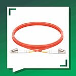 LC UPC Duplex OM2 Fiber Optic Patch Cord Multimode LSZH - Image 5