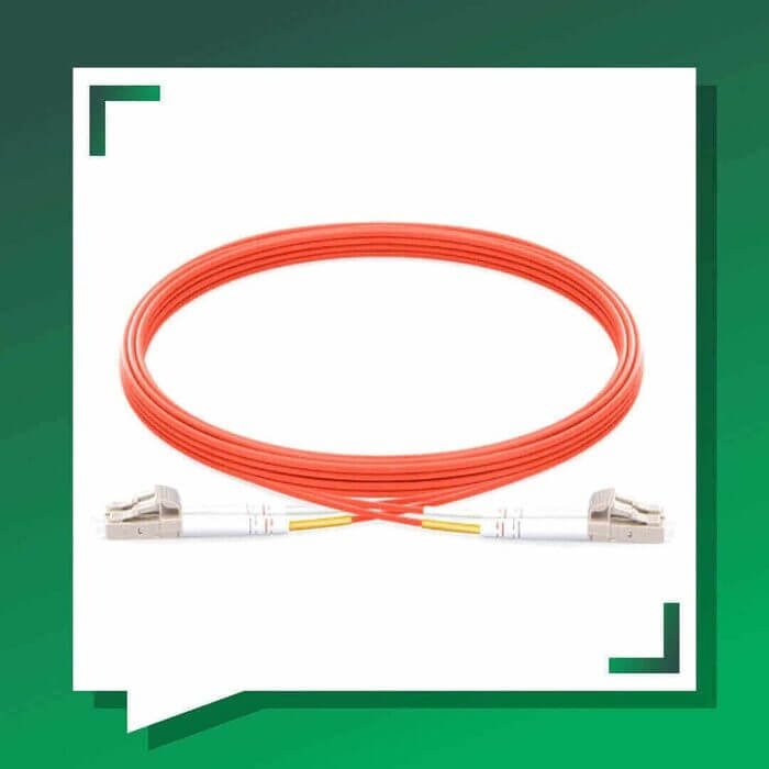 LC UPC Duplex OM2 Fiber Optic Patch Cord Multimode LSZH - Image 5
