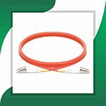 LC UPC Duplex OM2 Fiber Optic Patch Cord Multimode LSZH - Image 7