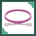 SC to SC UPC OM4 Duplex Fiber Optic Patch Cord Multimode LSZH - Image 3