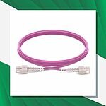 SC to SC UPC OM4 Duplex Fiber Optic Patch Cord Multimode LSZH - Image 6