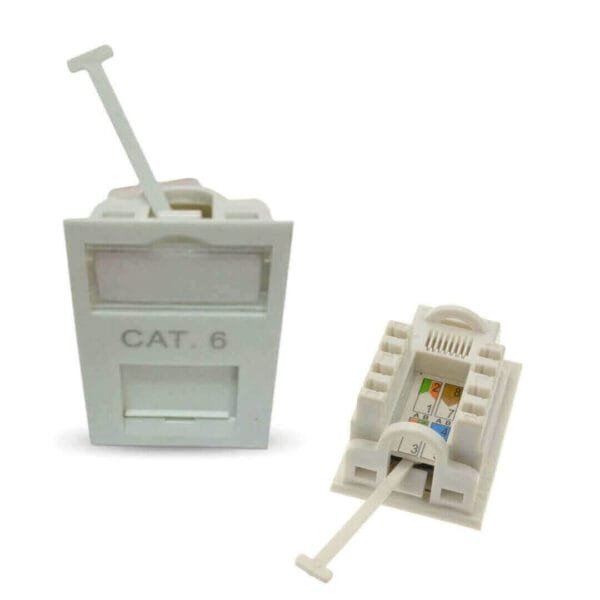floor box keystone jack cat6 UTP Toolless floor Mounted - Image 6