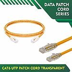 ethernet patch cable 0.15m cat6 utp 23awg PVC