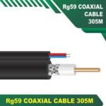 Rg59 Coaxial Cable with 2core Power Cable 305m - Image 5
