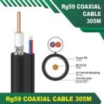 Rg59 Coaxial Cable with 2core Power Cable 305m - Image 6