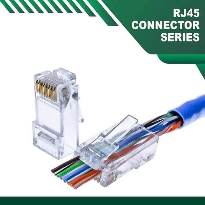 Cat6 RJ45 Connector PVC Structure - Image 4