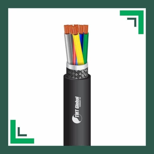 6 core Speaker Cable shielded Braided Outd 1.5mm 305m