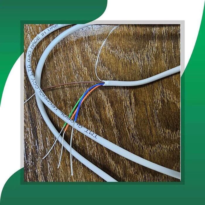 CAT3 UTP 24 AWG 2 Pair 4 core Telephone Cable