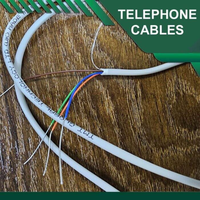 CAT3 UTP 24 AWG 2 Pair 4 core Telephone Cable