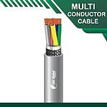 6 core Multi conductor cable braid shielded 16 to 24 awg 305m