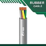 4 core Rubber cable outdoor 16 to 24 awg 305m