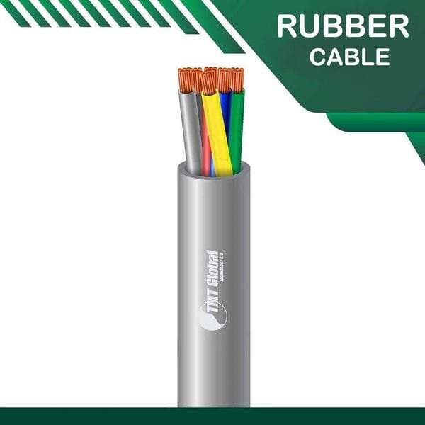 4 core Rubber cable outdoor 16 to 24 awg 305m