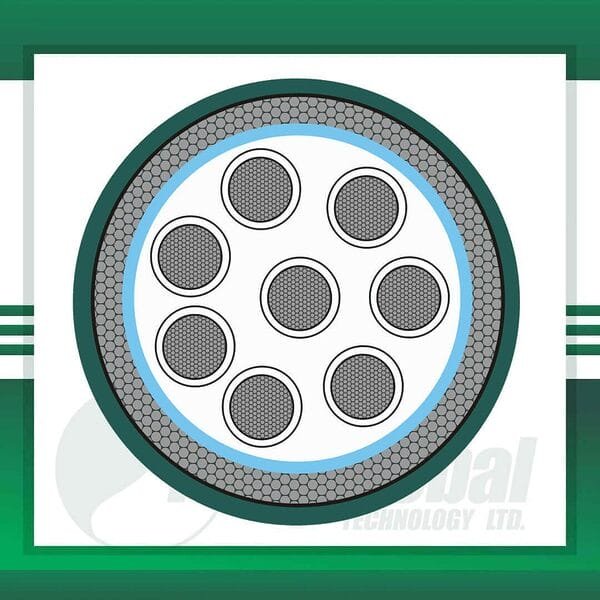 8 core BMS cable braid shielded 16 to 24 awg 305m - Image 3