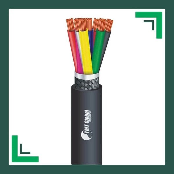 8 core control cable braid shielded PE outdoor 10 to 24 awg 305m - Image 5