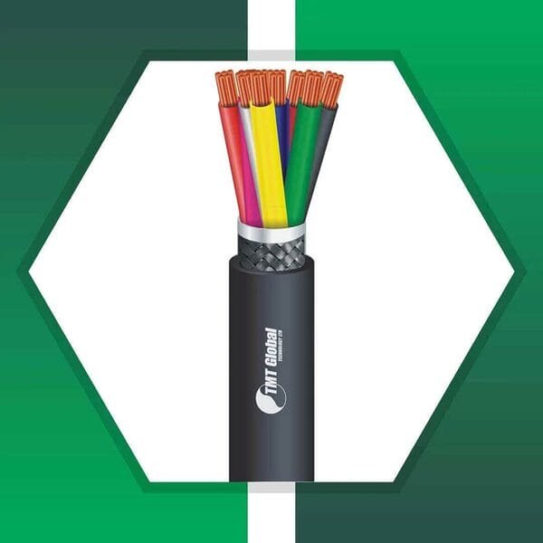 8 core control cable braid shielded PE outdoor 10 to 24 awg 305m - Image 6