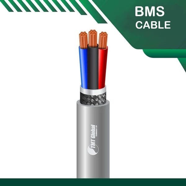 3 core BMS cable braid shielded 16 to 24 awg 305m