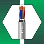 3 core Multi conductor cable braid shielded 16 to 24 awg 305m - Image 8
