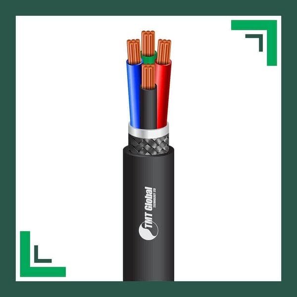 4 core BMS cable braid shielded PE outdoor 16 to 24 awg 305m - Image 9