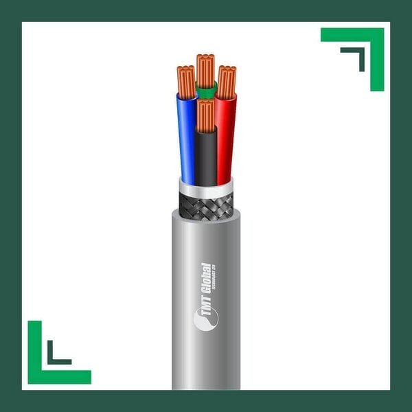 4 core Multi conductor cable braid shielded 16 to 24 awg 305m - Image 9