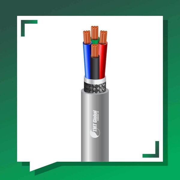 4 core Multi conductor cable braid shielded 16 to 24 awg 305m - Image 7