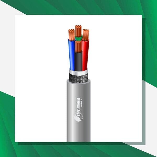 4 core Multi conductor cable braid shielded 16 to 24 awg 305m - Image 6