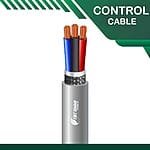 3 core control cable braid shielded pvc 10 to 24 awg 305m
