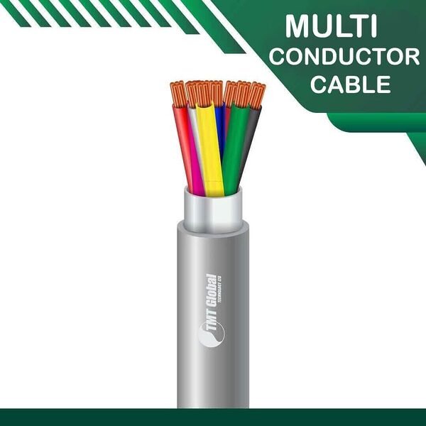 8 core Multi conductor cable shielded 16 to 24 awg 305m - Image 2