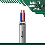 2 core Multi conductor cable braid shielded 16 to 24 awg 305m