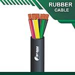 8 core Rubber cable outdoor 16 to 24 awg 305m