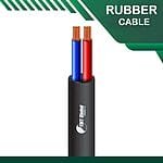 2 core Rubber cable outdoor 16 to 24 awg 305m
