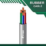 4 core Rubber cable 16 to 24 awg 305m