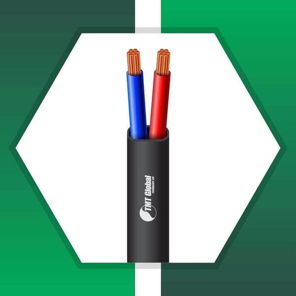 2 core Speaker cable Flat outdoor 10 to 20 awg 305m - Image 3