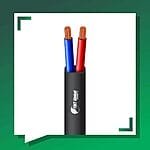 2 core Speaker cable Flat outdoor 10 to 20 awg 305m - Image 4