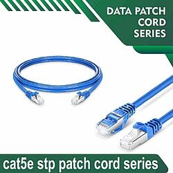 Cat5e stp 5X4SBBXX Blue Patch cord 24 awg 0.06cm-100 meter Cat5e stp 5X4SMBXX Blue Patch cord 24 awg 0.06cm-100 meter