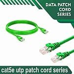 Cat5e utp 5X4PBNXX Green Patch cord 24 awg 0.06cm-100 meter Cat5e utp 5X4PMNXX Green Patch cord 24 awg 0.06cm-100 meter