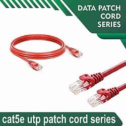 Cat5e utp 5X4PMRXX Red Patch cord 24 awg 0.06cm-100 meter Cat5e utp 5X4PBRXX Red Patch cord 24 awg 0.06cm-100 meter