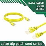 Cat5e utp 5X4PMYXX Yellow Patch cord 24 awg 0.06cm-100 meter Cat5e utp 5X4PBYXX Yellow Patch cord 24 awg 0.06cm-100 meter