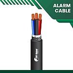 3 core Alarm cable braid shielded PE outdoor 16 to 24 awg 305m