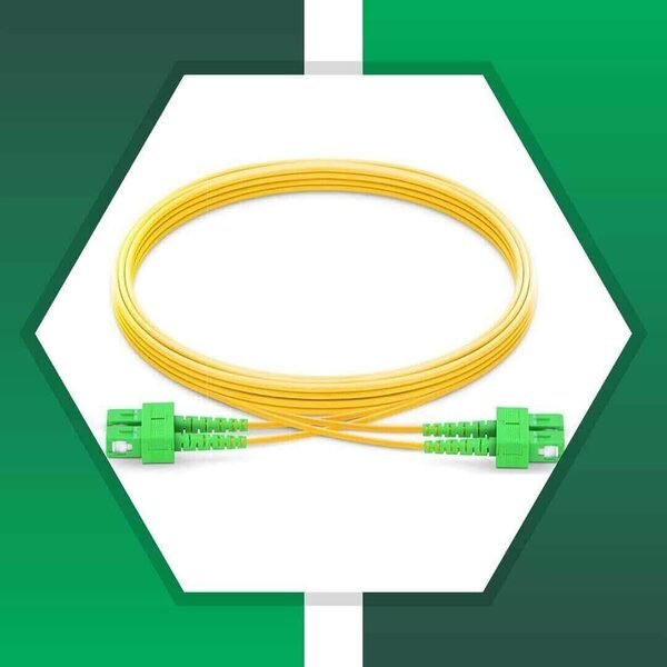 sc to sc apc duplex fiber patch cord lszh single mode 1-100 meter - Image 4