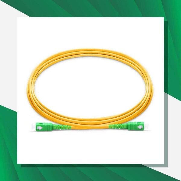 sc to sc apc simplex fiber patch cord lszh single mode 1-100 meter - Image 7