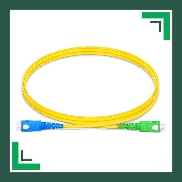 sc apc to sc upc simplex fiber patch cord lszh single mode 1-100 meter - Image 4