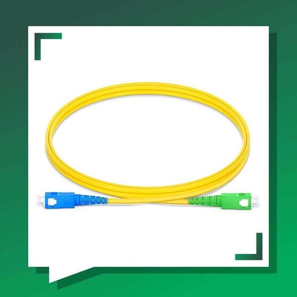 sc apc to sc upc simplex fiber patch cord lszh single mode 1-100 meter - Image 6