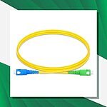 sc apc to sc upc simplex fiber patch cord lszh single mode 1-100 meter - Image 7